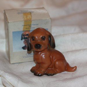 Goebel 1989 Annual Easter Figurine - Sixth Edition - Puppy Dog - In Box